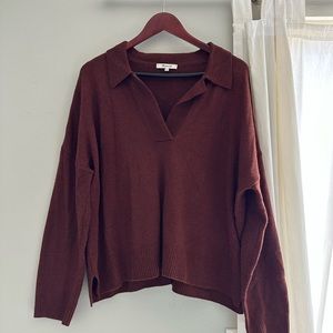 Madewell brown sweater